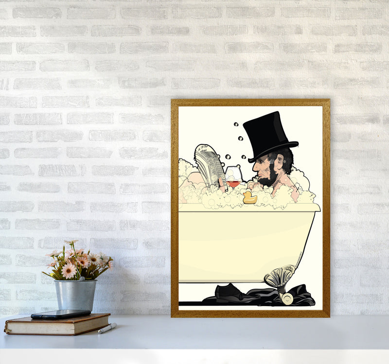 Lincoln Bath by Wyatt9 A2 Print Only