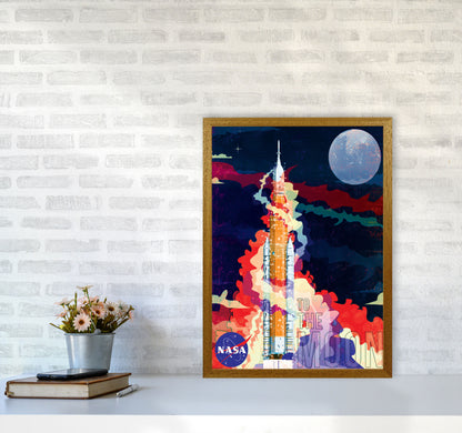 SLS Retro Print by Wyatt9 A2 Print Only