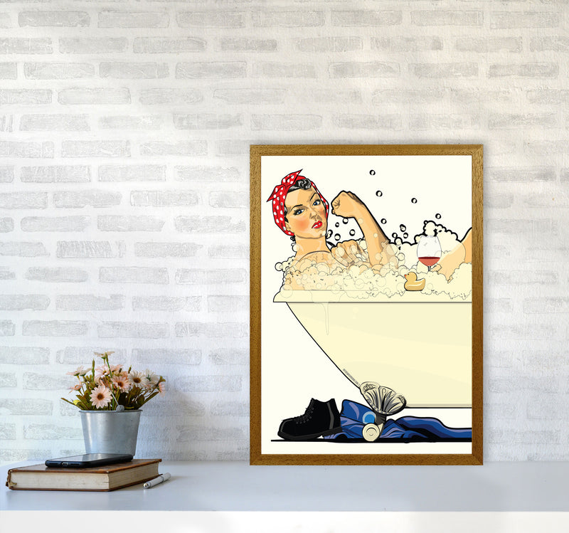 We Can Do It Bath by Wyatt9 A2 Print Only