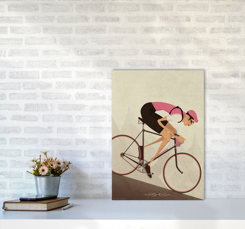 Vintage Downhill by Wyatt9 A2 Black Frame