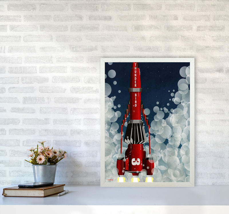 Thunderbird Three by Wyatt9 A2 Oak Frame