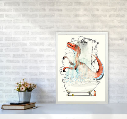 Velociraptor Bathroom by Wyatt9 A2 Oak Frame