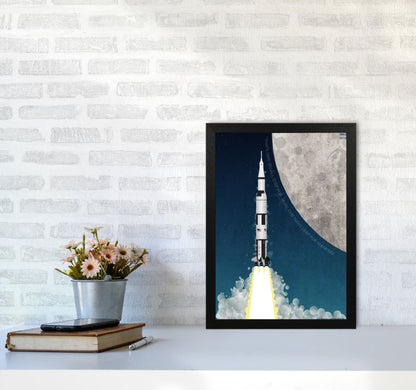 Apollo Art Print by Wyatt9 A3 White Frame