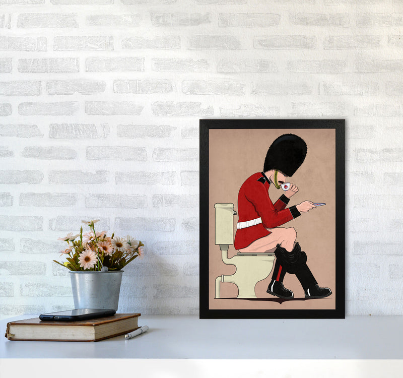Soldier by Wyatt9 A3 White Frame