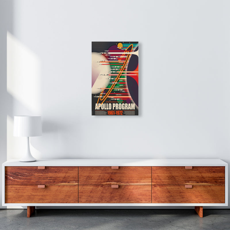 Apollo Program Art Print by Wyatt9 A3 Canvas