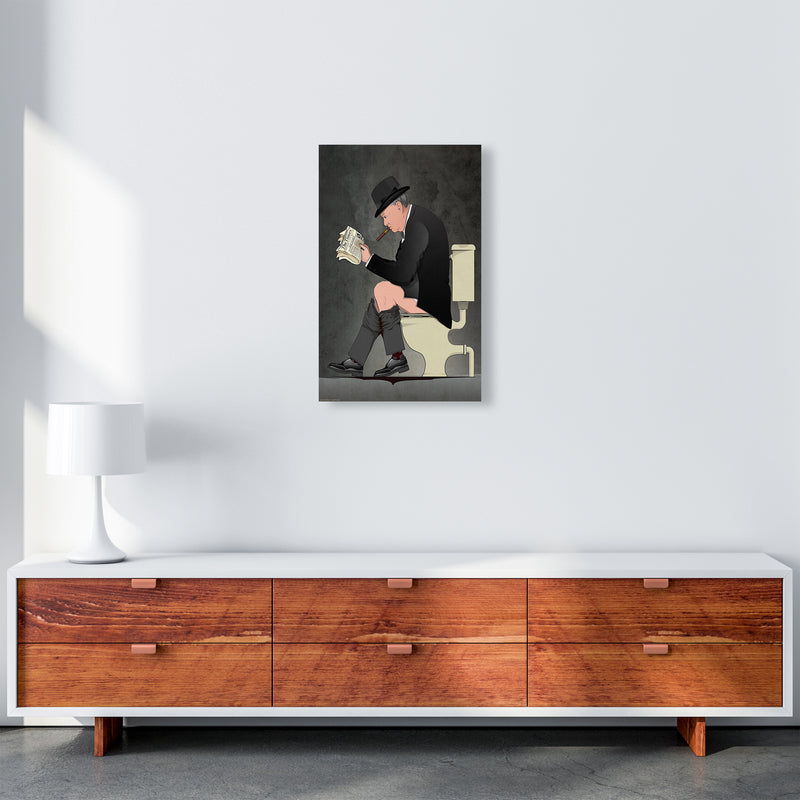 Churchill Art Print by Wyatt9 A3 Canvas