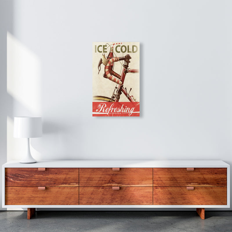Cola Bike Cycling Art Print by Wyatt9 A3 Canvas