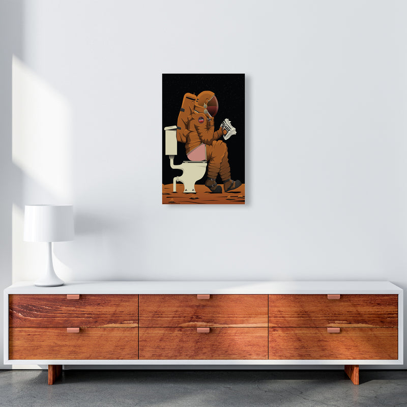 Mars on Loo by Wyatt9 A3 Canvas