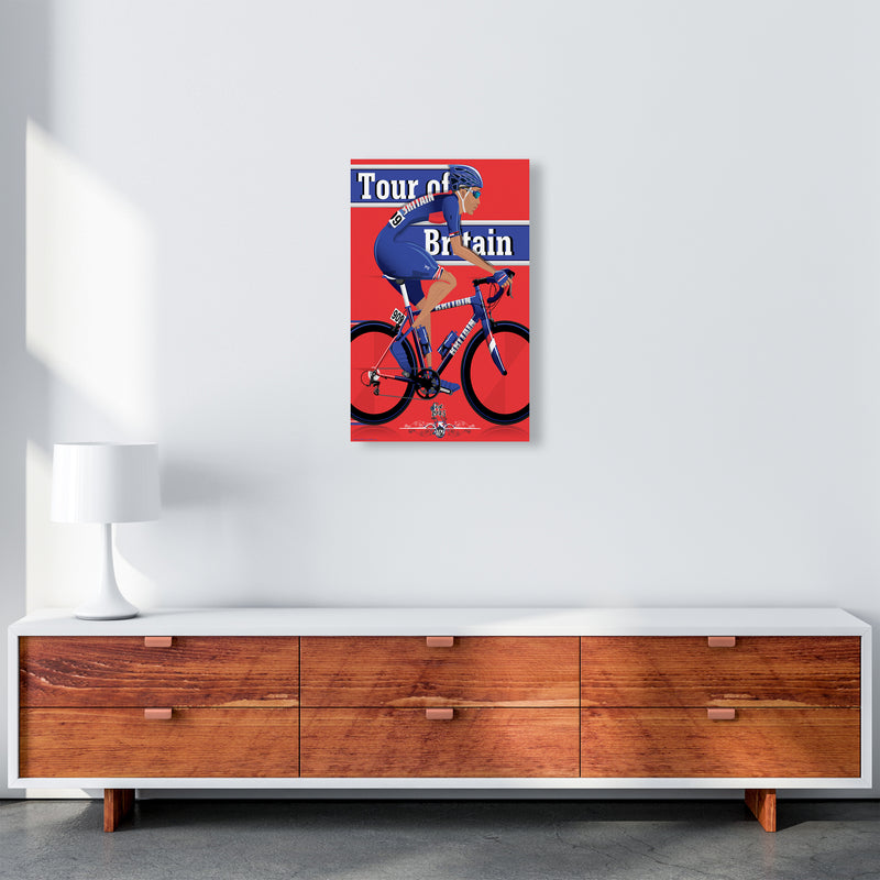 Tour De Britain by Wyatt9 A3 Canvas