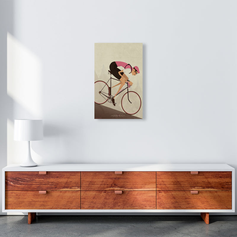 Vintage Downhill by Wyatt9 A3 Canvas