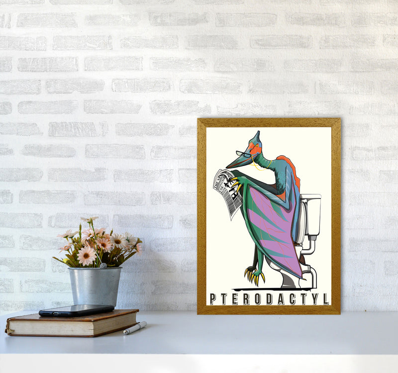 Flying Dino by Wyatt9 A3 Print Only