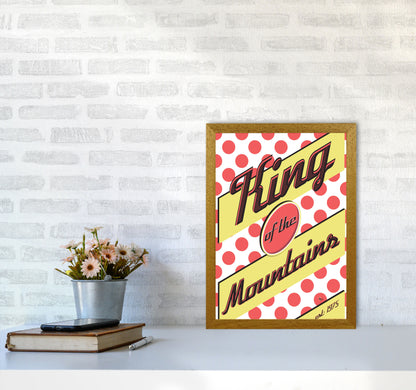 KOTM Cycling Print Red by Wyatt9 A3 Print Only