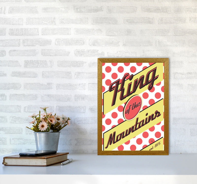 KOTM Cycling Print Red by Wyatt9 A3 Print Only