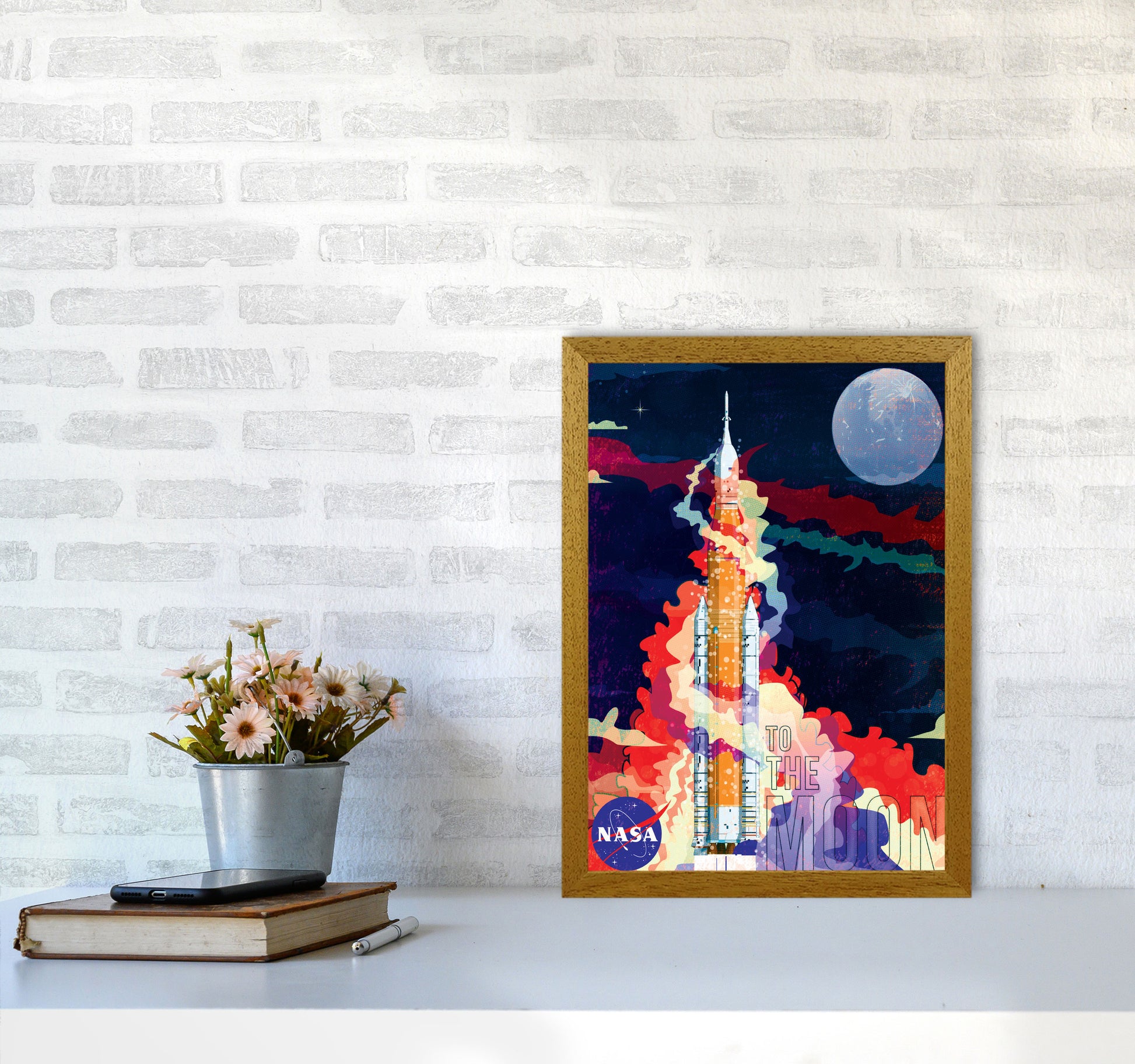 SLS Retro Print by Wyatt9 A3 Print Only