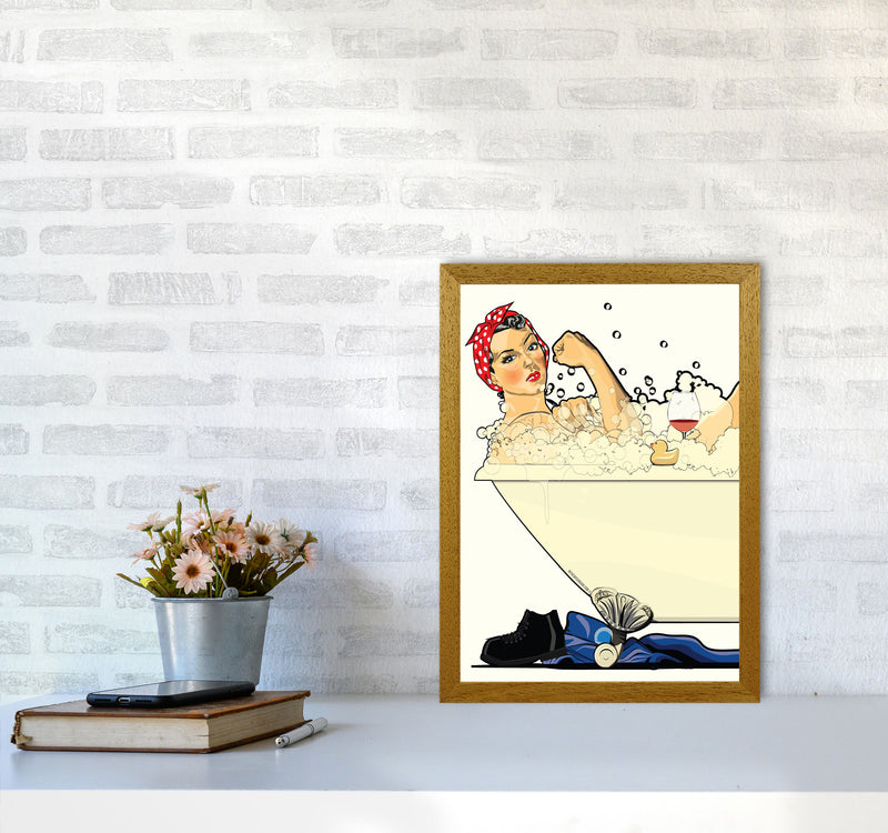 We Can Do It Bath by Wyatt9 A3 Print Only
