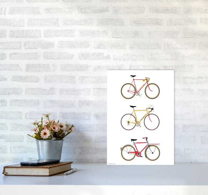 Three Bikes by Wyatt9 A3 Black Frame