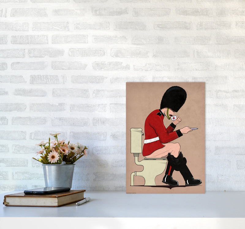 Soldier by Wyatt9 A3 Black Frame