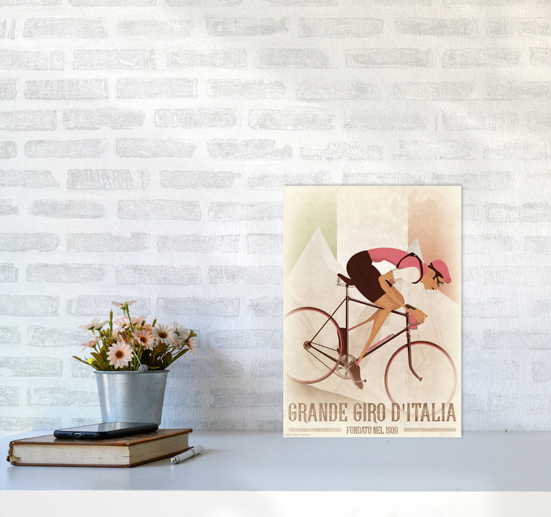 Vintage Giro by Wyatt9 A3 Black Frame