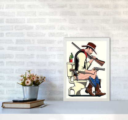 Cowboy by Wyatt9 A3 Oak Frame