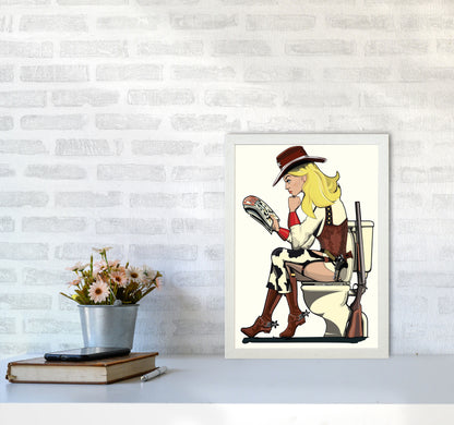 Cowgirl by Wyatt9 A3 Oak Frame