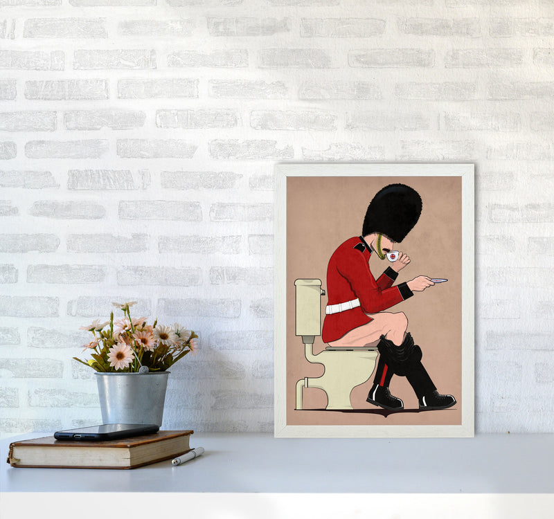 Soldier by Wyatt9 A3 Oak Frame