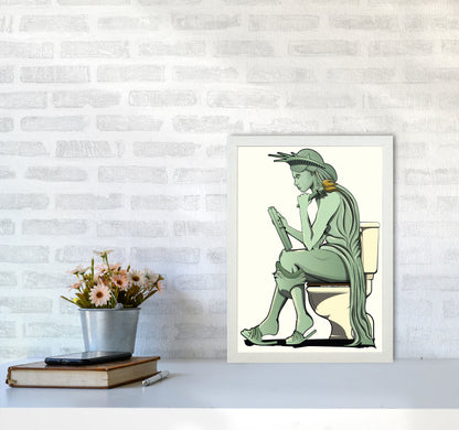 Statue of Liberty Loo by Wyatt9 A3 Oak Frame