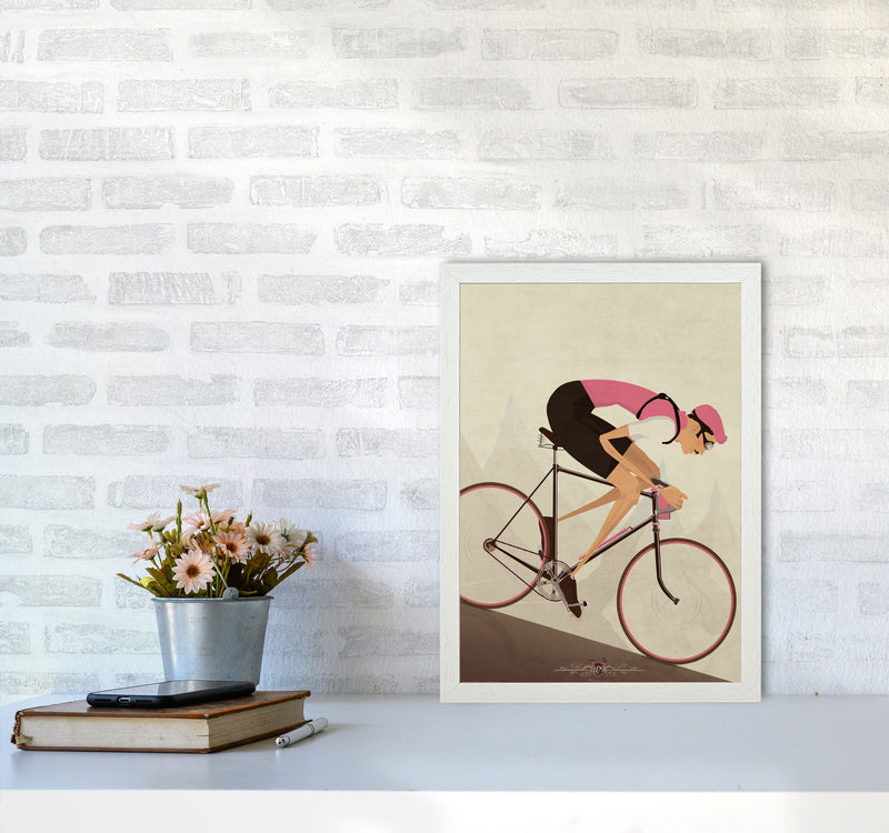 Vintage Downhill by Wyatt9 A3 Oak Frame