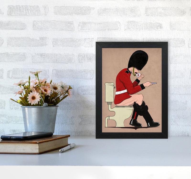 Soldier by Wyatt9 A4 White Frame