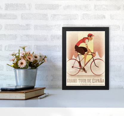 Vintage Spanish Tour by Wyatt9 A4 White Frame