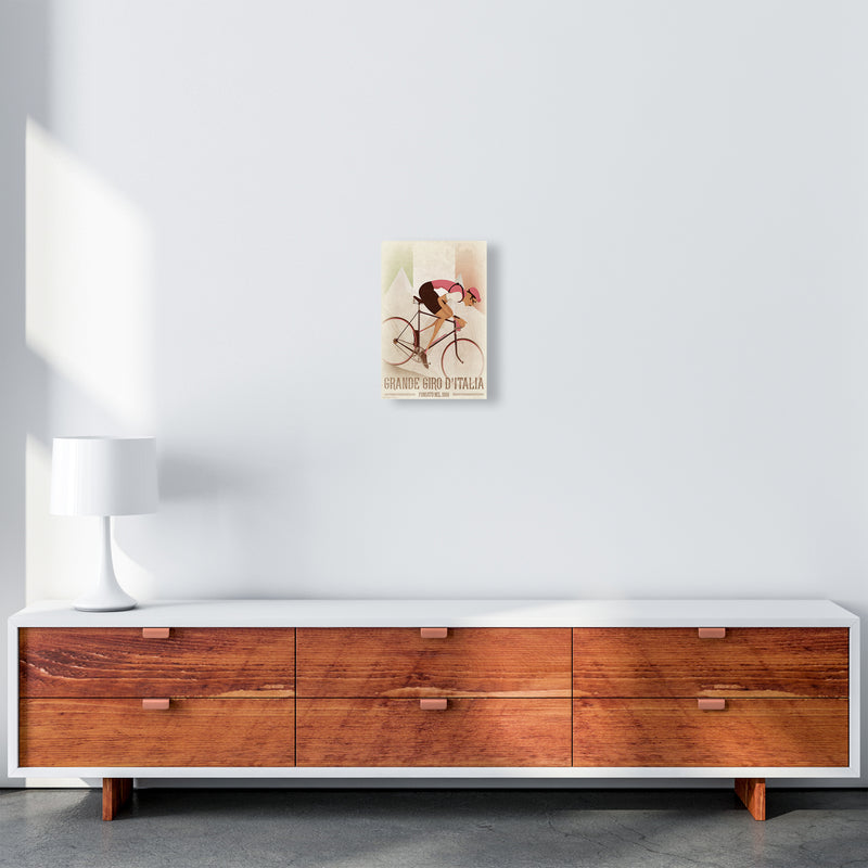 Vintage Giro by Wyatt9 A4 Canvas