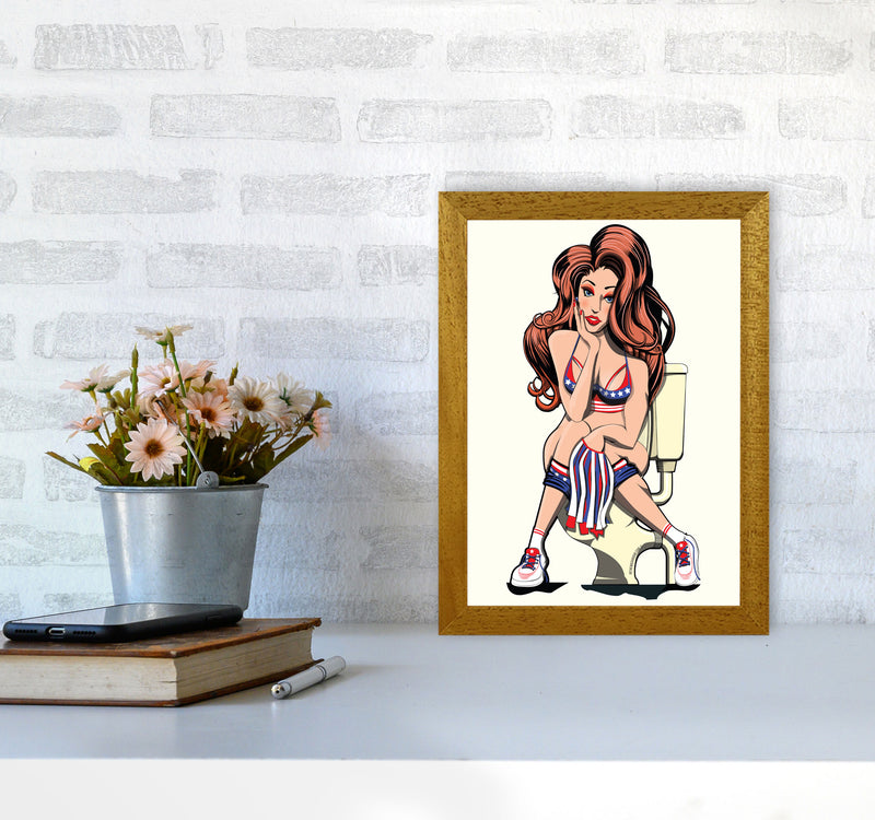 Cheerleader Loo by Wyatt9 A4 Print Only
