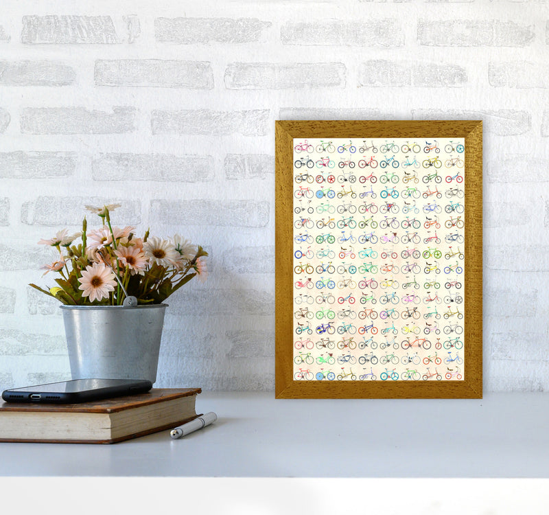 FAVE Cycling Art Print by Wyatt9 A4 Print Only