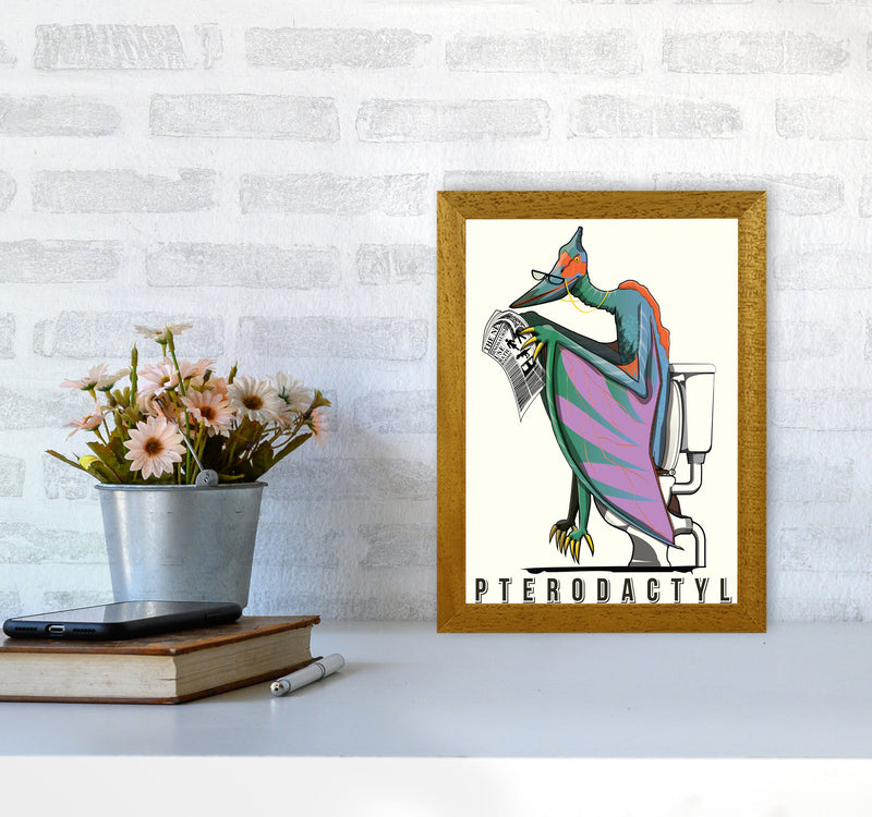 Flying Dino by Wyatt9 A4 Print Only