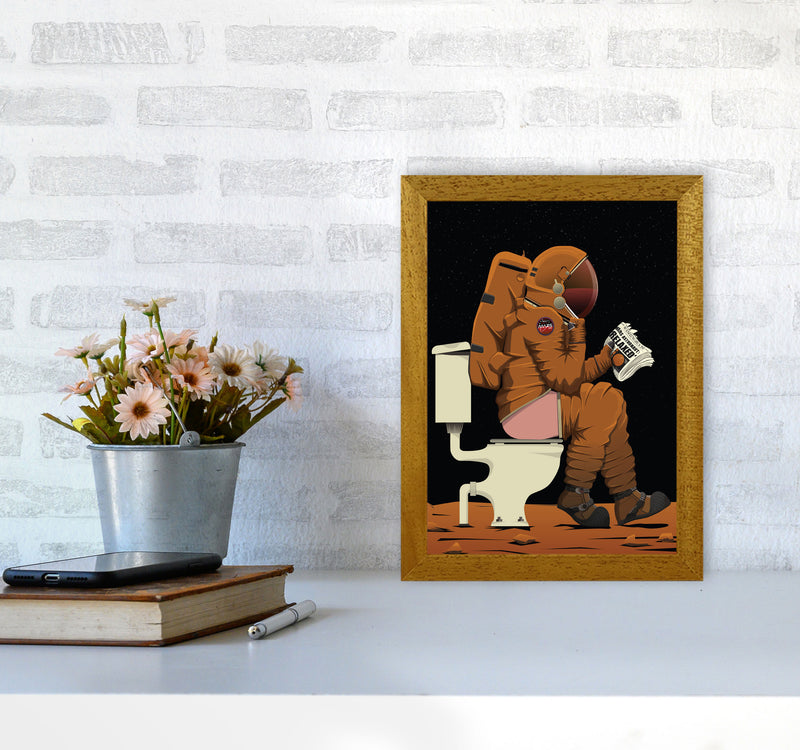 Mars on Loo by Wyatt9 A4 Print Only