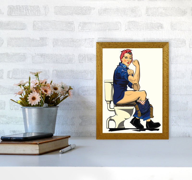 We Can Do It Loo by Wyatt9 A4 Print Only