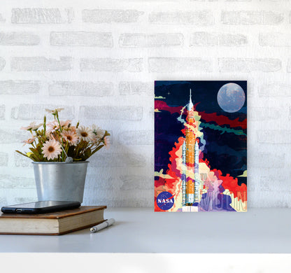 SLS Retro Print by Wyatt9 A4 Black Frame
