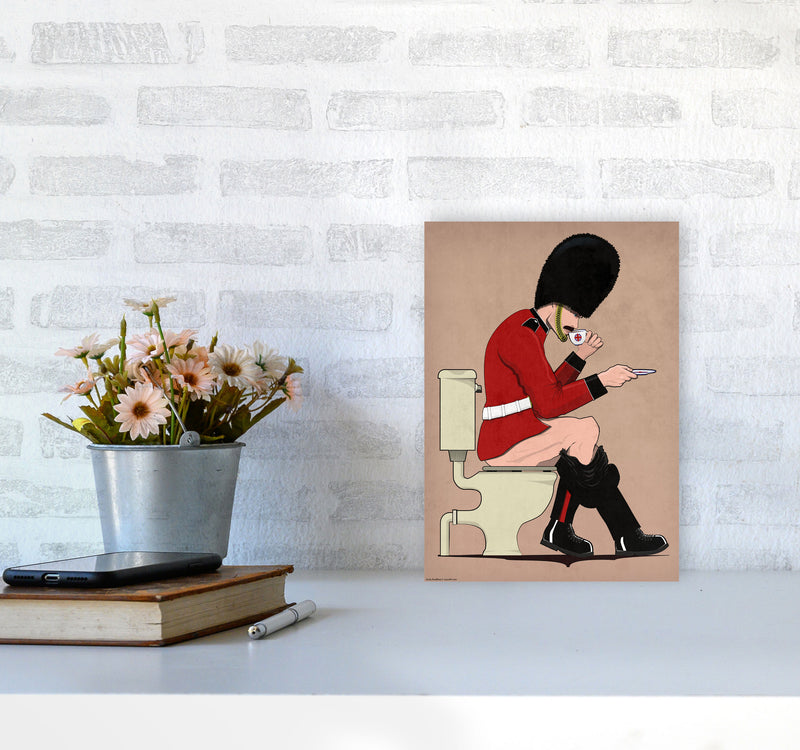 Soldier by Wyatt9 A4 Black Frame