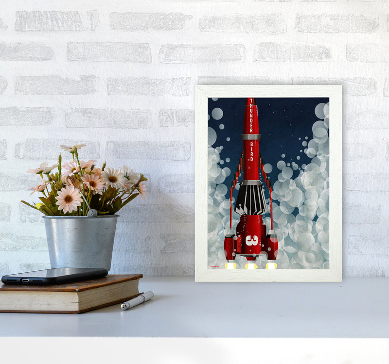 Thunderbird Three by Wyatt9 A4 Oak Frame