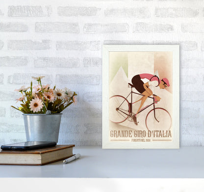 Vintage Giro by Wyatt9 A4 Oak Frame