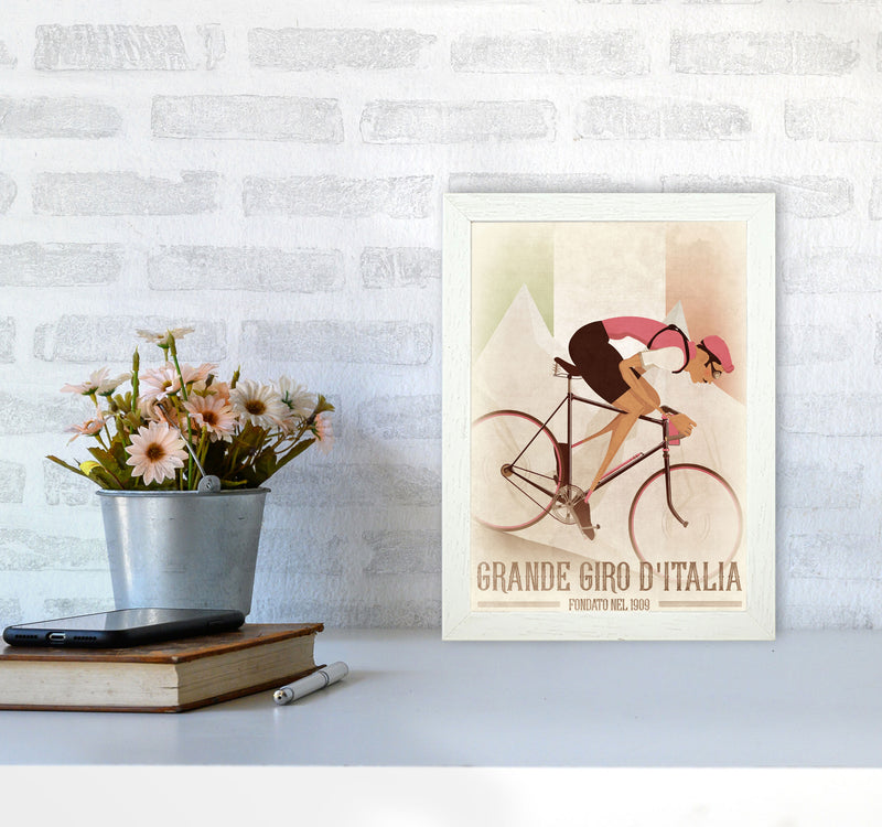 Vintage Giro by Wyatt9 A4 Oak Frame