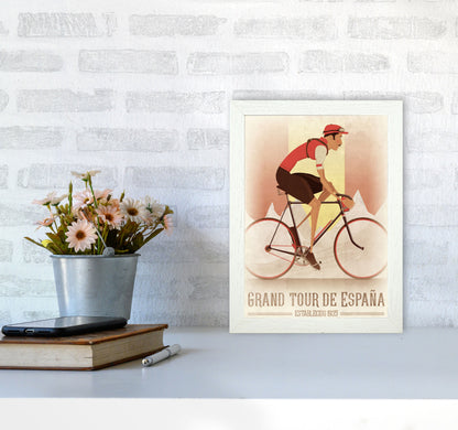 Vintage Spanish Tour by Wyatt9 A4 Oak Frame