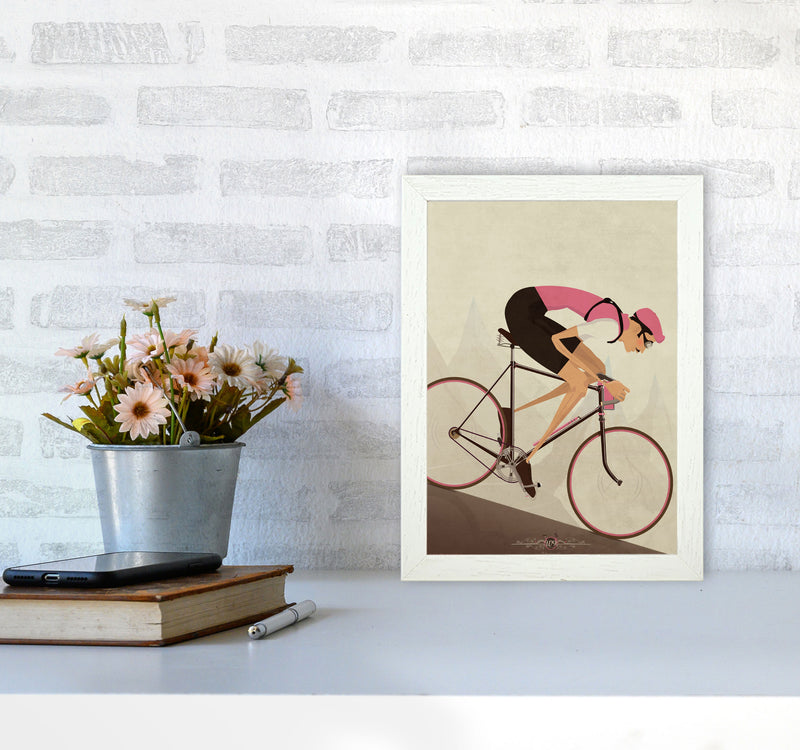 Vintage Downhill by Wyatt9 A4 Oak Frame