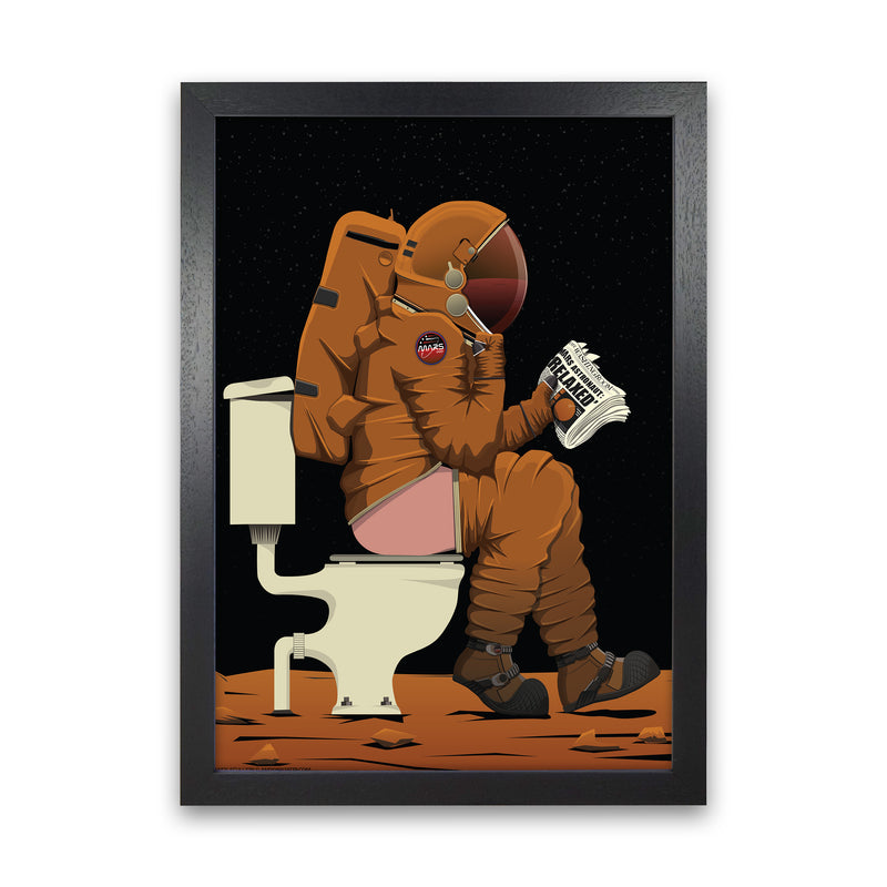 Mars on Loo by Wyatt9 Black Grain