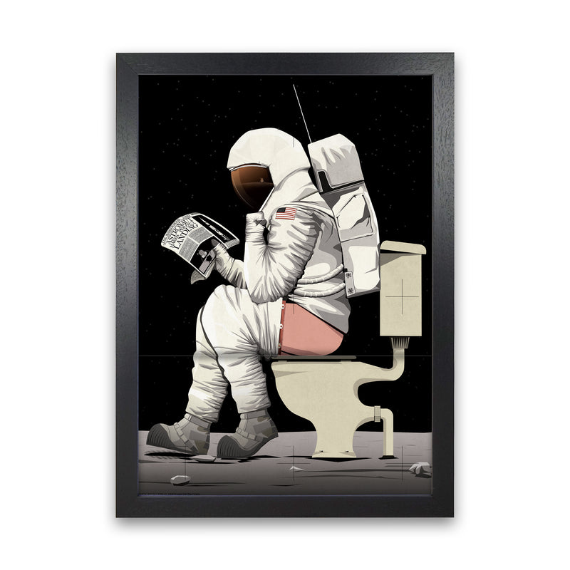Moon on Loo by Wyatt9 Black Grain