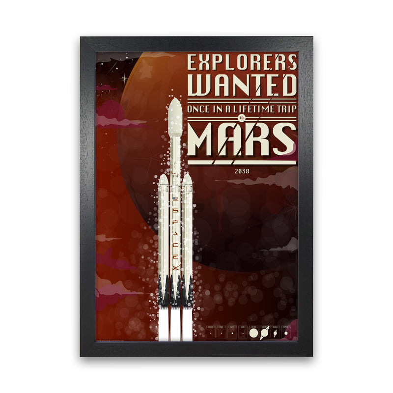 SpaceX by Wyatt9 Black Grain