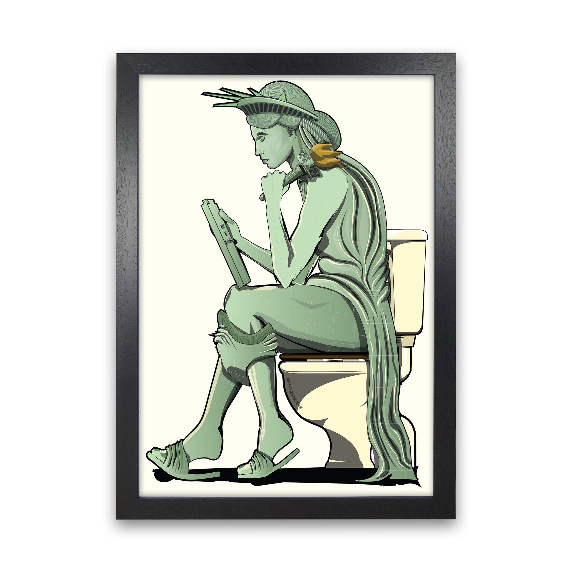 Statue of Liberty Loo by Wyatt9 Black Grain