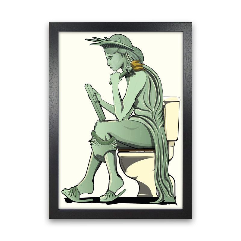 Statue of Liberty Loo by Wyatt9 Black Grain
