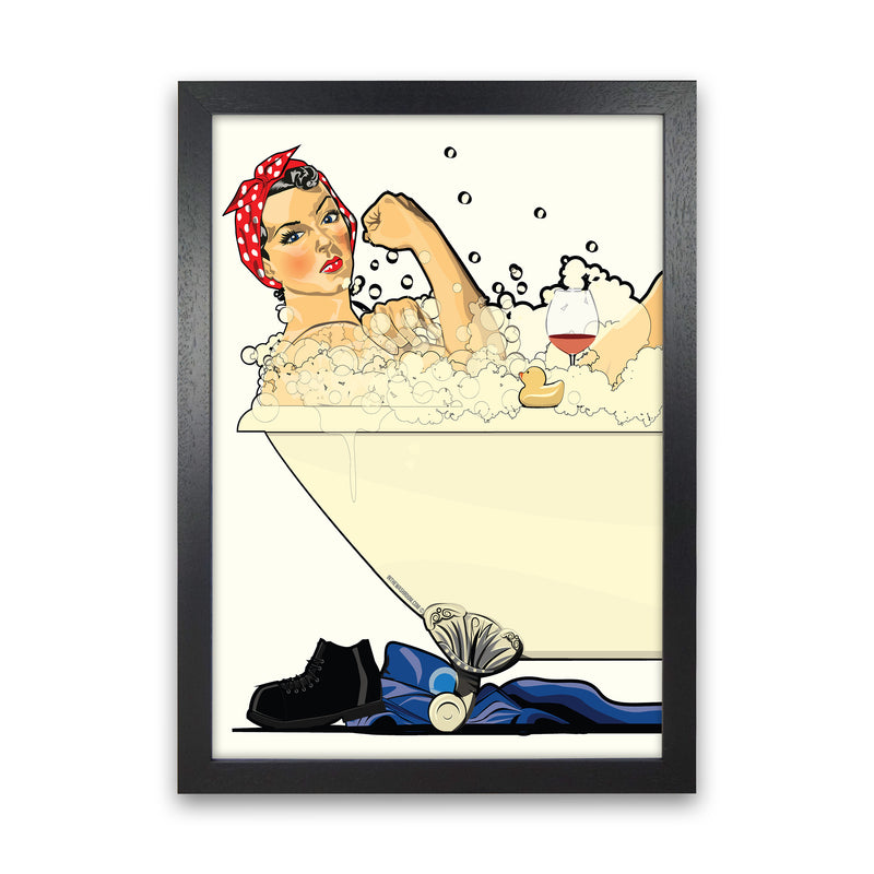 We Can Do It Bath by Wyatt9 Black Grain