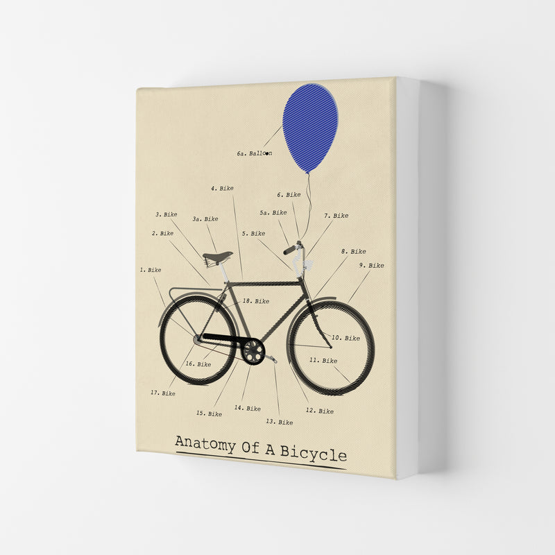 Anatomy of a Bicycle Art Print by Wyatt9 Canvas