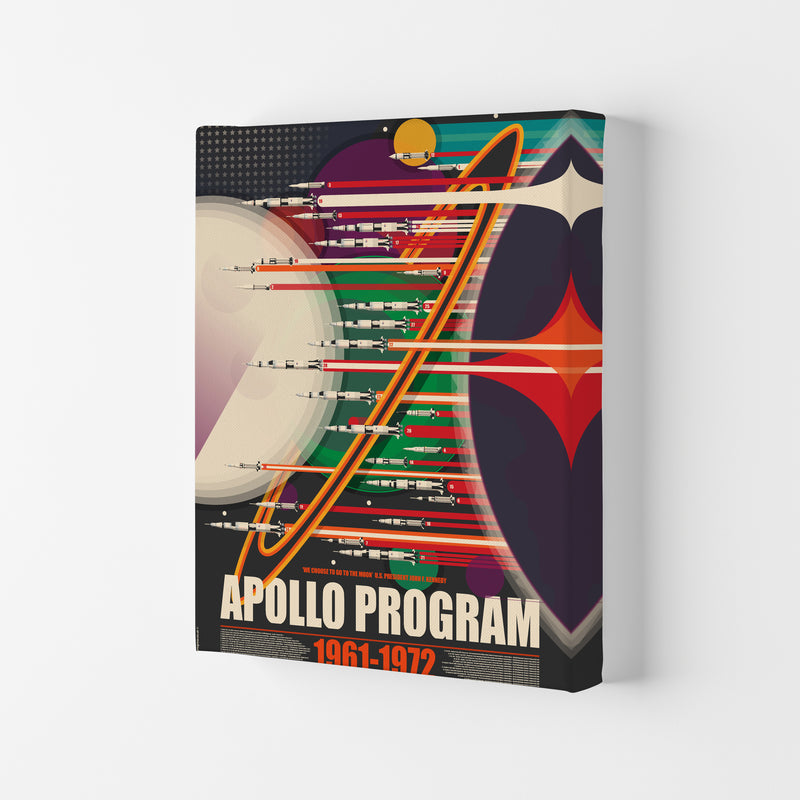 Apollo Program Art Print by Wyatt9 Canvas